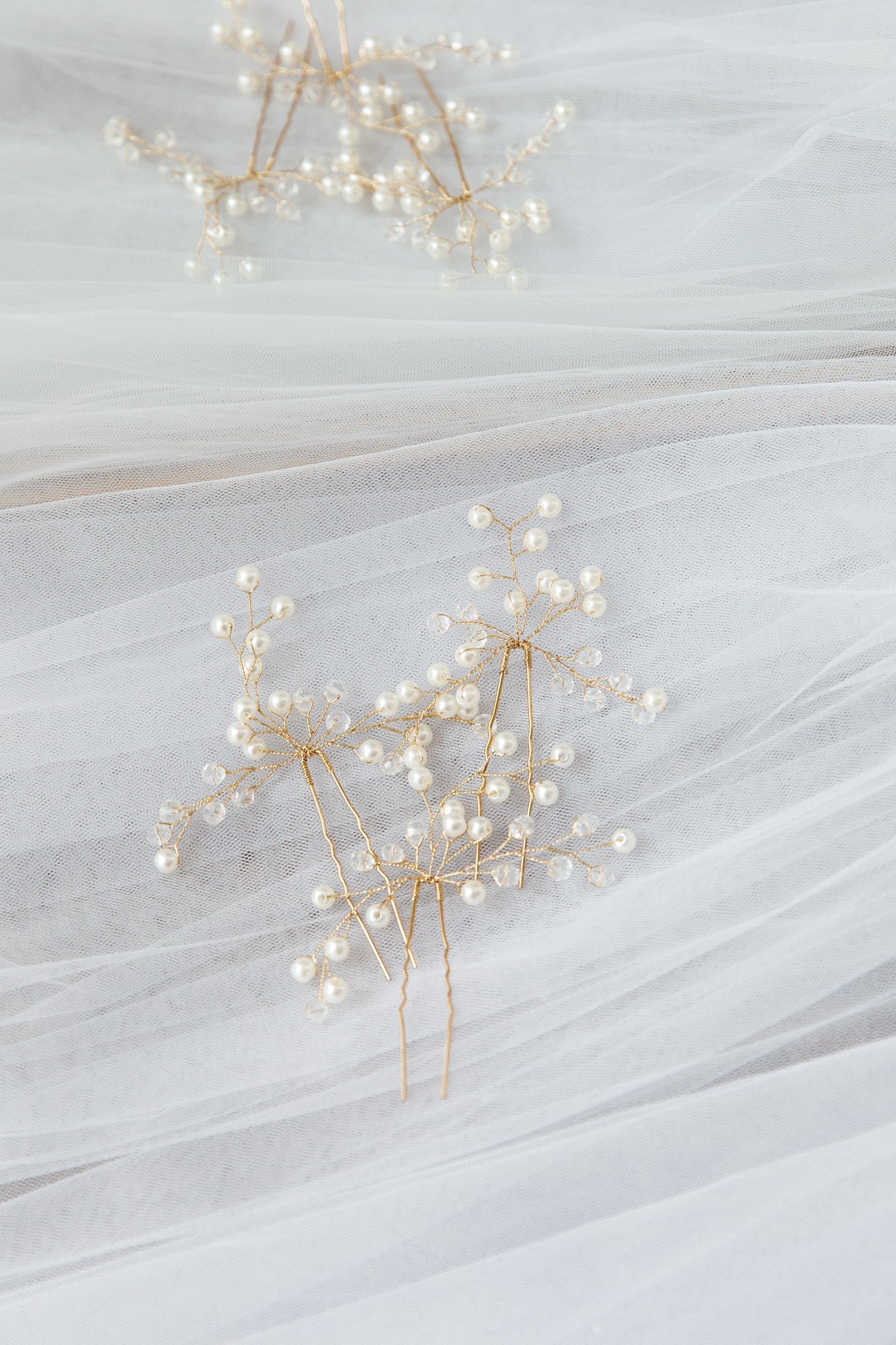 Medusa Pearl Hair Pin